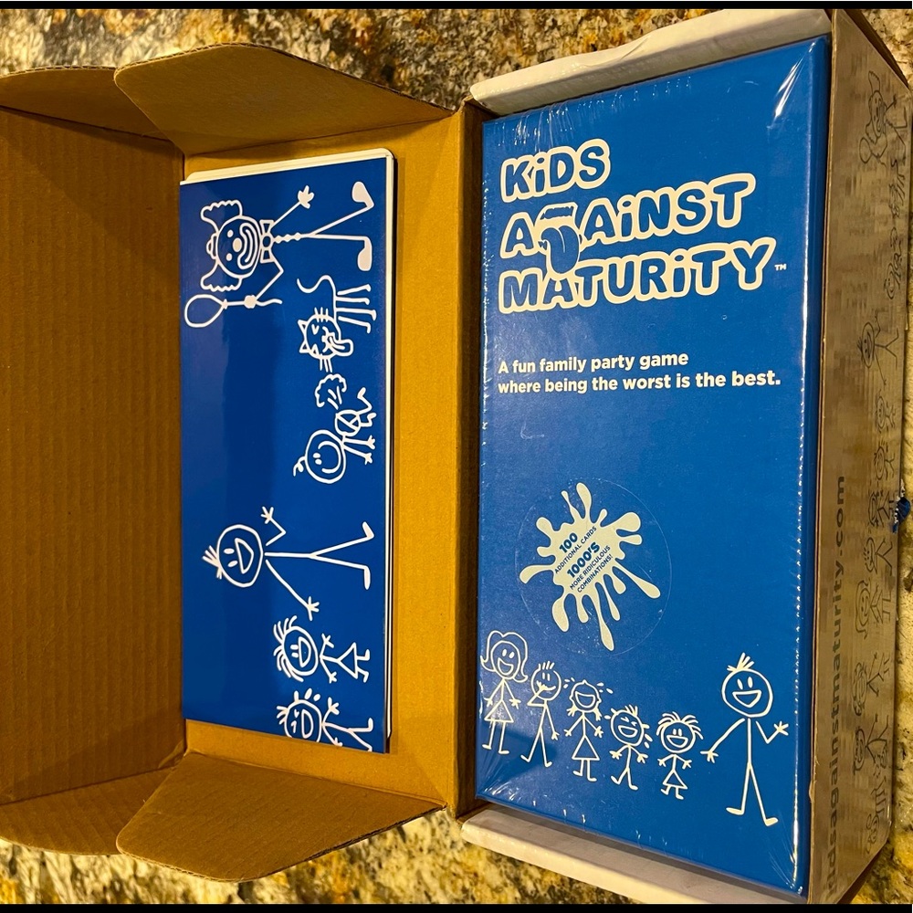 Kids Against Maturity Card Game